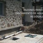 Sistema de tratamiento de aguas residuales compacto Biomicrobics instalado en área verde